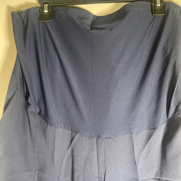 NEW J.Crew Maternity Jamie Crepe Pants Trousers Women’s Sz 20 Navy Blue Ankle - Picture 10 of 16